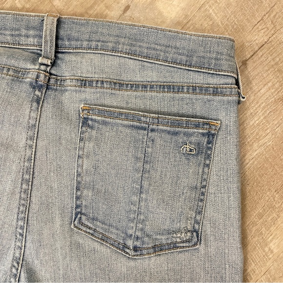 Distressed Rag & Bone Skinny Jeans - Picture 5 of 10